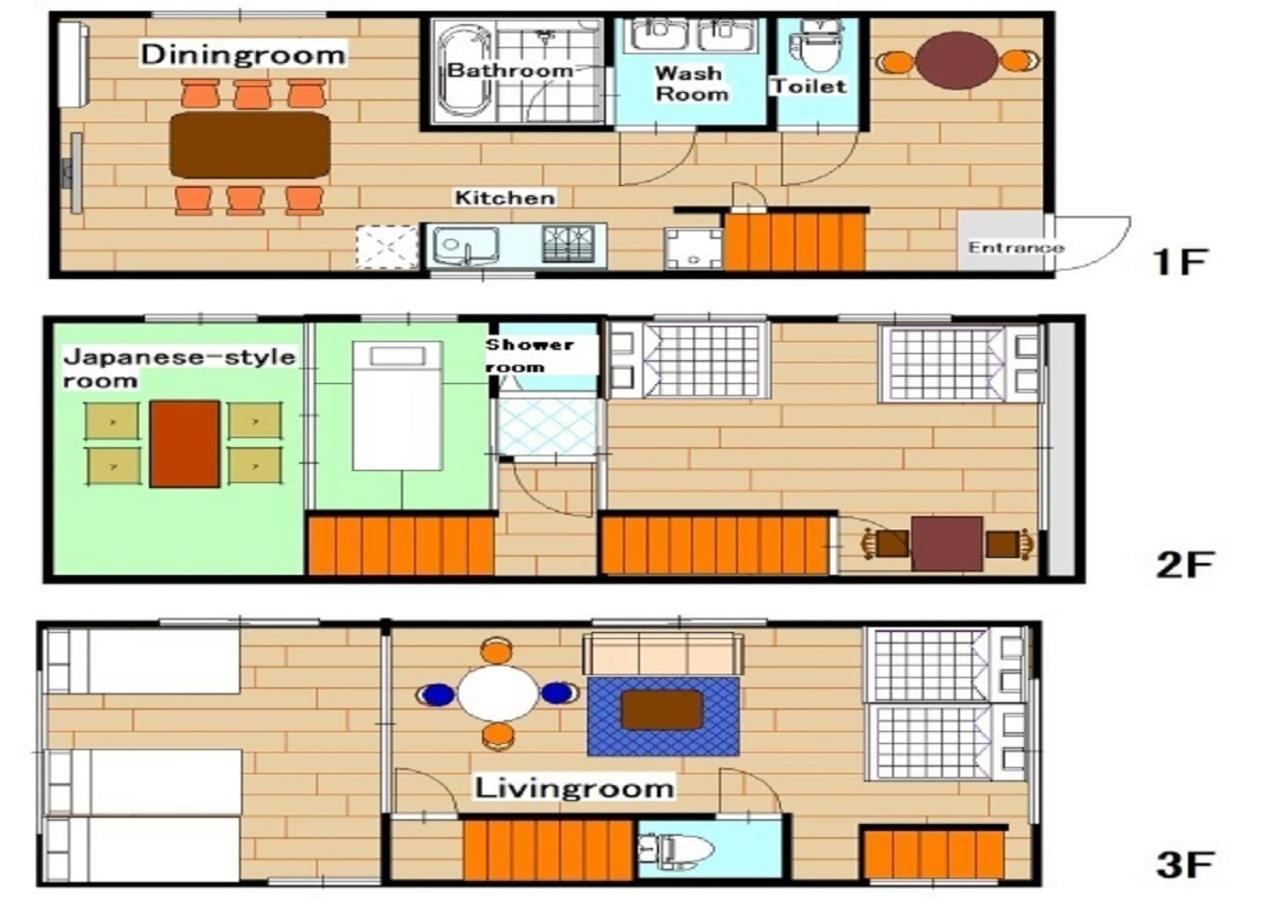 Mon Kishinosato-Tamade Ekimae -Vacation Rental- Oszaka Kültér fotó